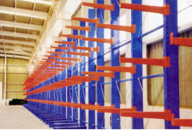 Scaffali a mensola modulari di stoccaggio del magazzino 12m, scaffalatura lunga su misura della portata