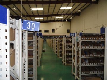 degli scaffali ad alta densità industriali 150kg tipo chiuso/aperto unità d'acciaio, della scaffalatura