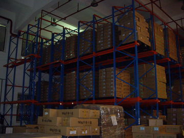 azionamento profondo doppio di accesso di entrambi i lati nel racking del pallet per lo stoccaggio industriale