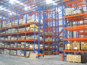 pallet industriale dei sistemi di racking della portata lunga regolabile per la conservazione del carico dei depositi