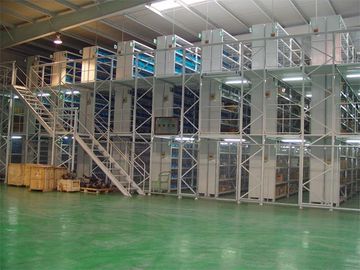 3 fila su misura 150 - pavimento di mezzanino d'acciaio 500KG per industria dei ricambi auto
