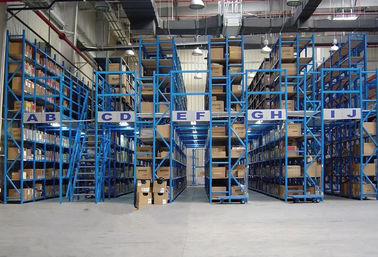 150KG - pavimenti di mezzanino di operazione manuale 600KG con gli scaffali degli scaffali