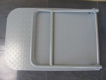 attrezzature d'acciaio pieghevoli del magazzino del carrello 150kg/300kg con il corrimano