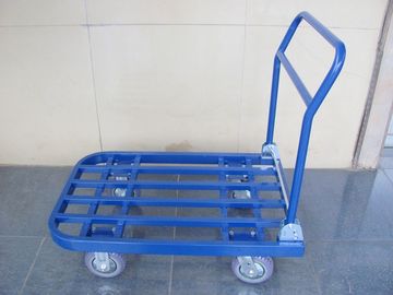 attrezzature pieghevoli del magazzino del carrello del tubo d'acciaio per il supermercato, fabbrica